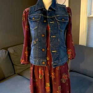 Wrangler denim vest